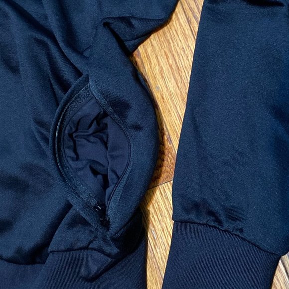 ADULT Puma Men’s Iconic MCS Long Sleeve Comfortable Track Jacket – Black - Picture 4 of 7